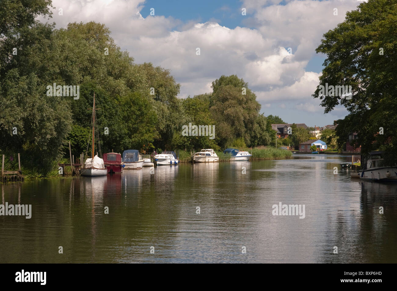 Norfolk broads boats hires stock photography and images Alamy