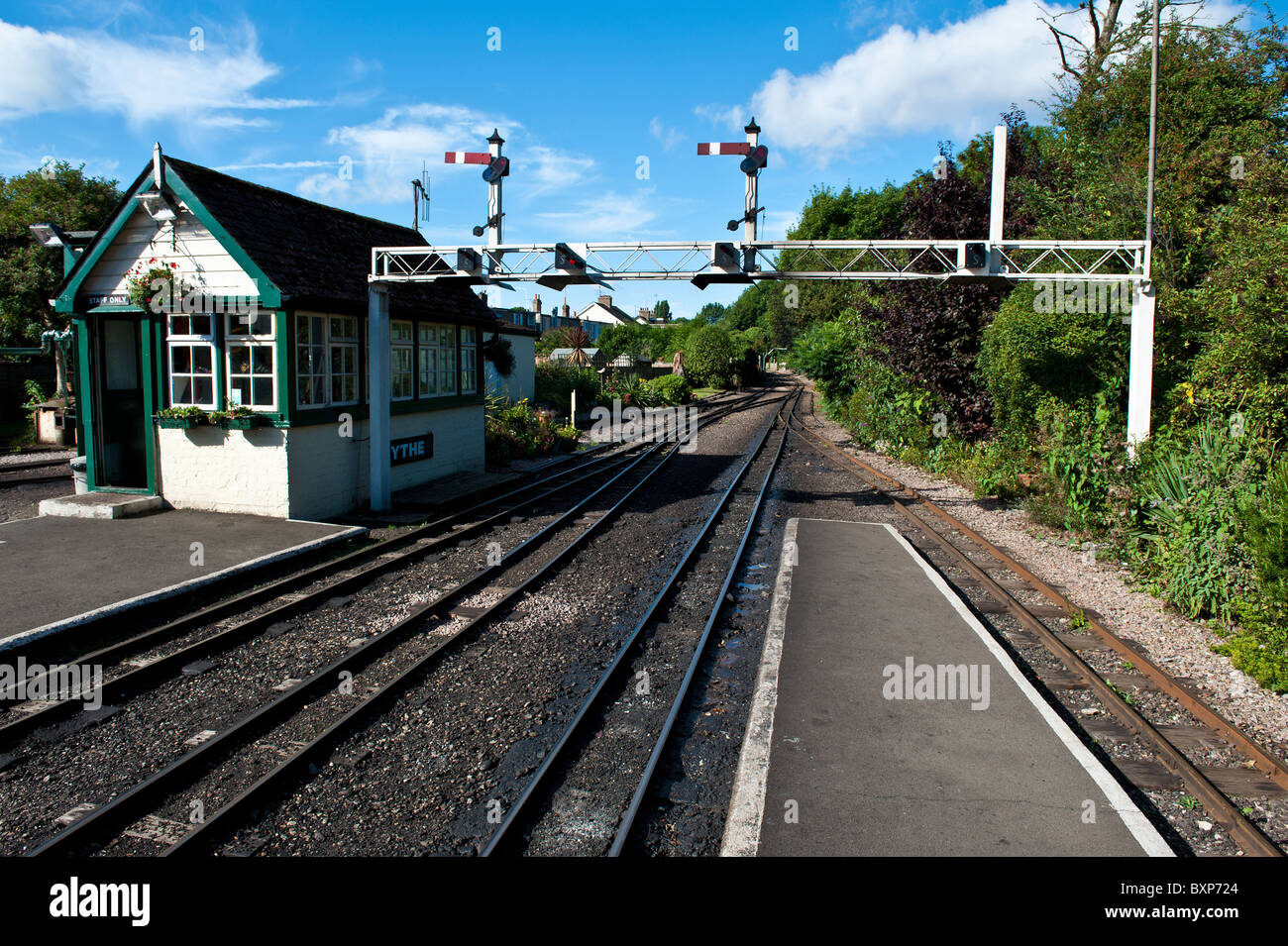 Romnay Hythe and Dymchurch Railway Stock Photo