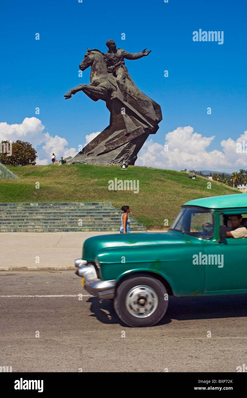 The Statue Of Antonio Maceo At Plaza De La Revolucion. Stock Photo