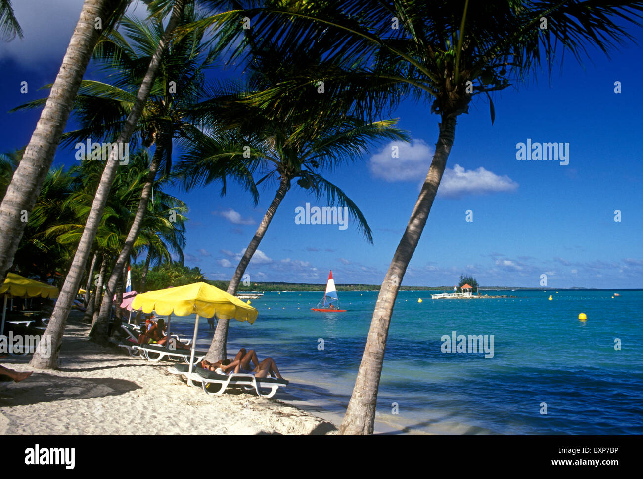 Beach Town Of Saint Francois Saint Francois Grande Terre
