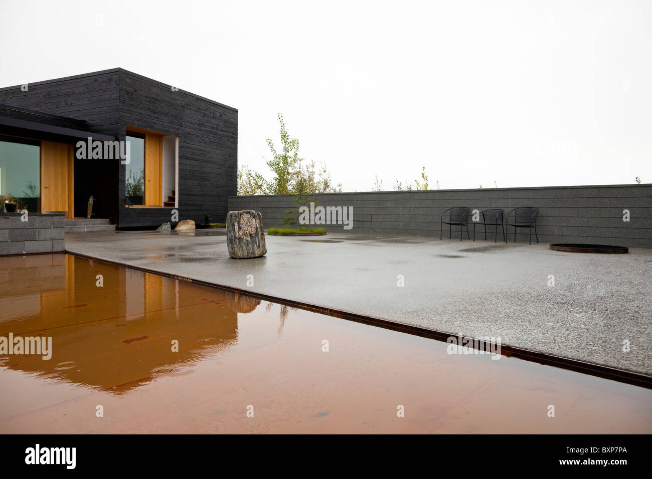 Alaska, Big Lake, Happy Trails Kennel. Martin Buser's home Stock Photo