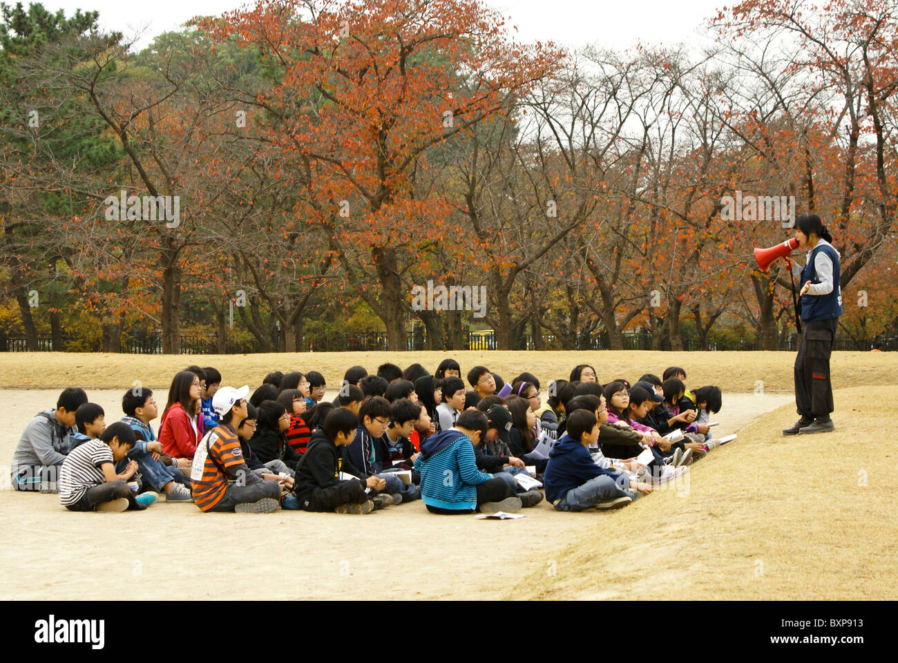 South korean school girl hires stock photography and images Alamy