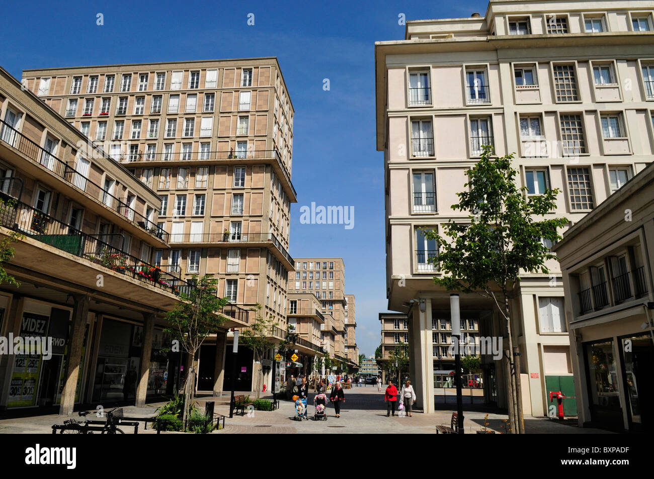 Le Havre (76) "Rue Victor Hugo" street Stock Photo Alamy