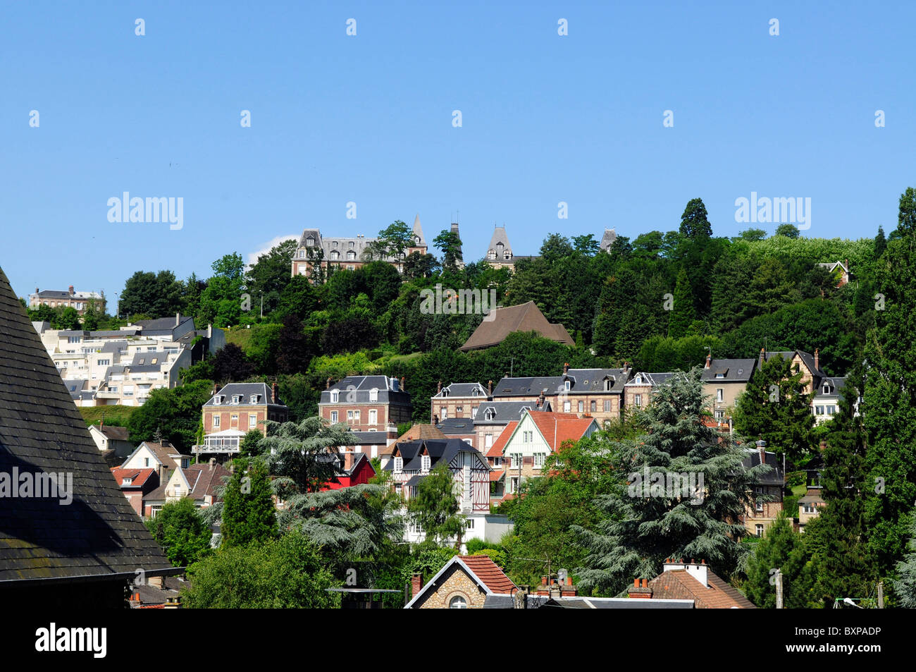 Mont-Saint-Aignan (76) : Houses Stock Photo - Alamy