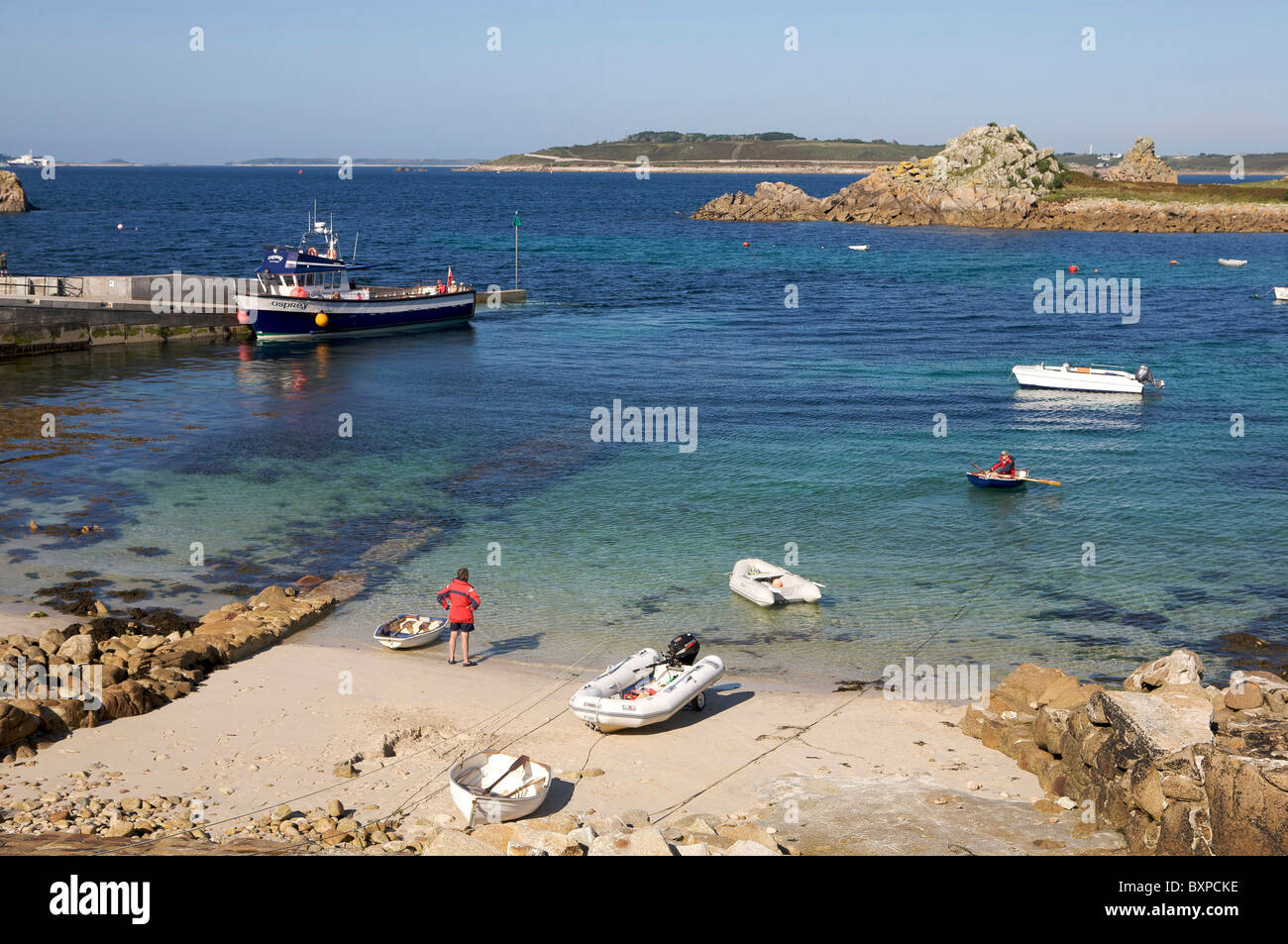 St Agnes Isles of Scilly uk Stock Photo Alamy