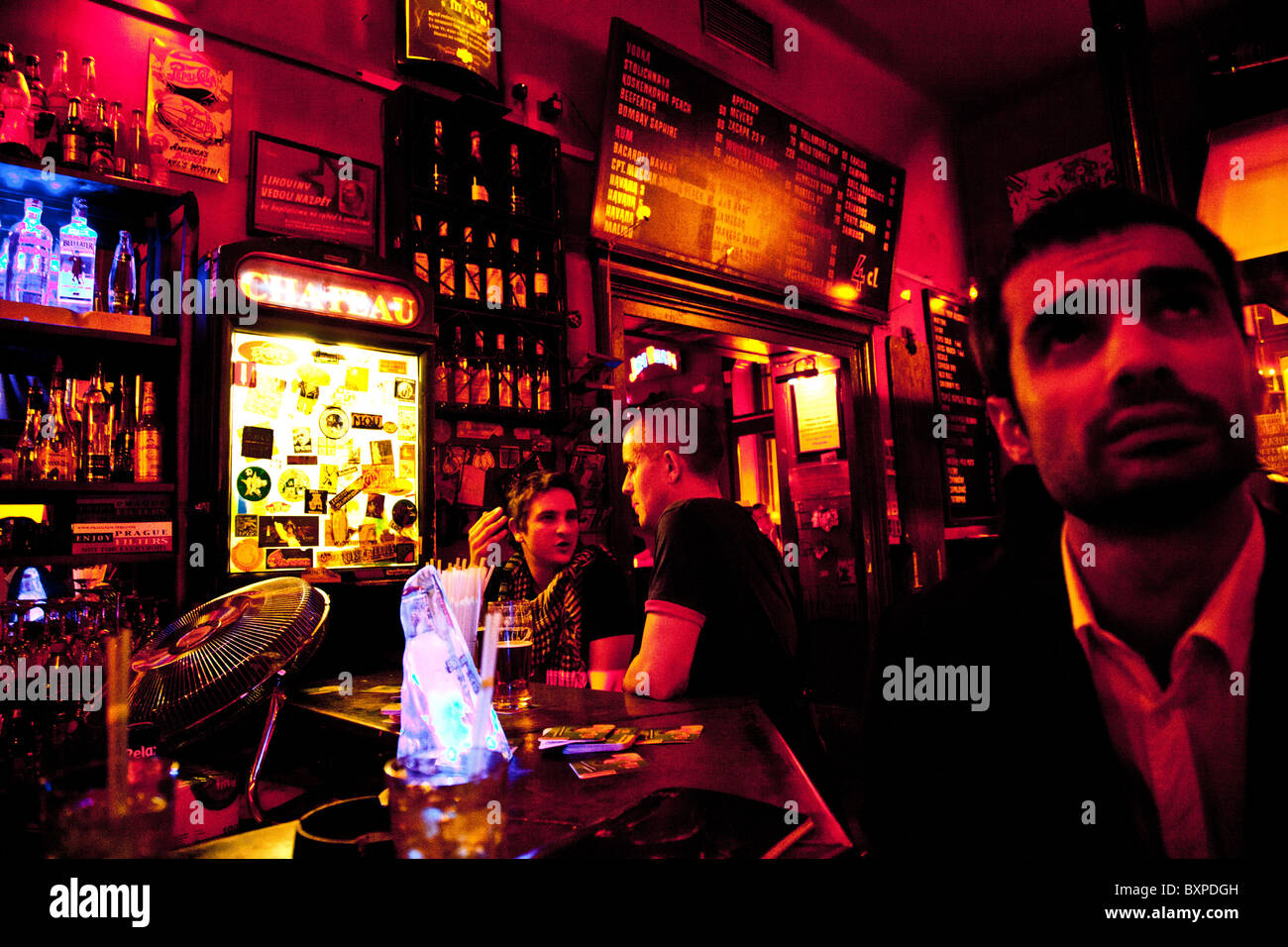 Nightlife, Prague, Czech Republic Stock Photo - Alamy