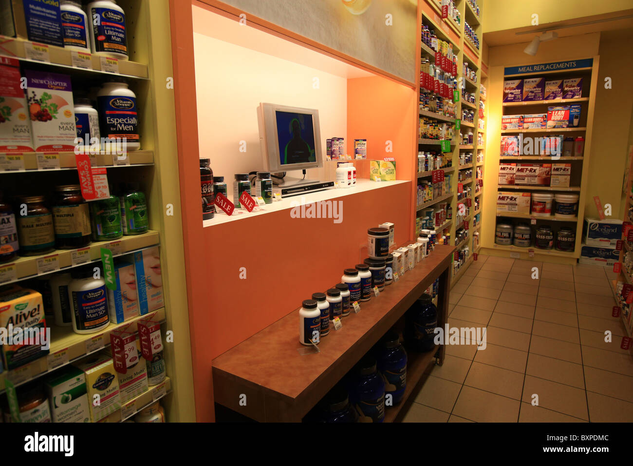 Drug store on 14th street in Manhattan New York city 2010 Stock Photo