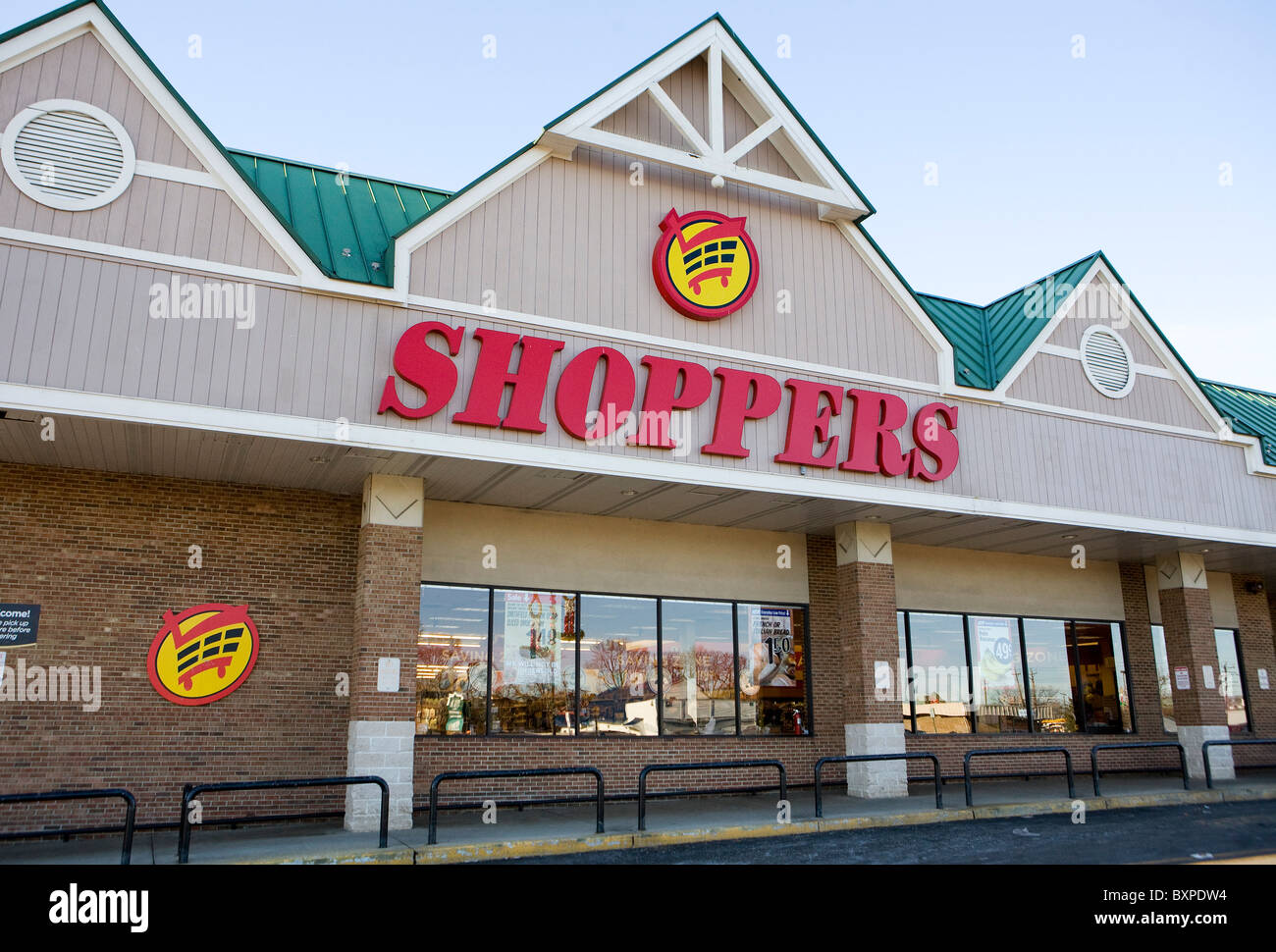 A Shoppers grocery store.  Stock Photo