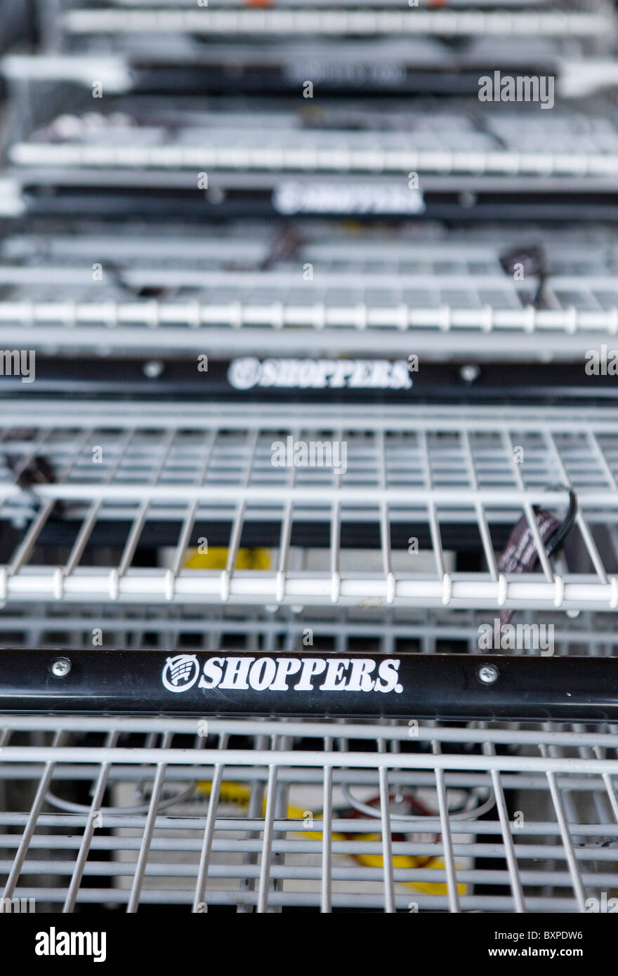 A Shoppers grocery store.  Stock Photo