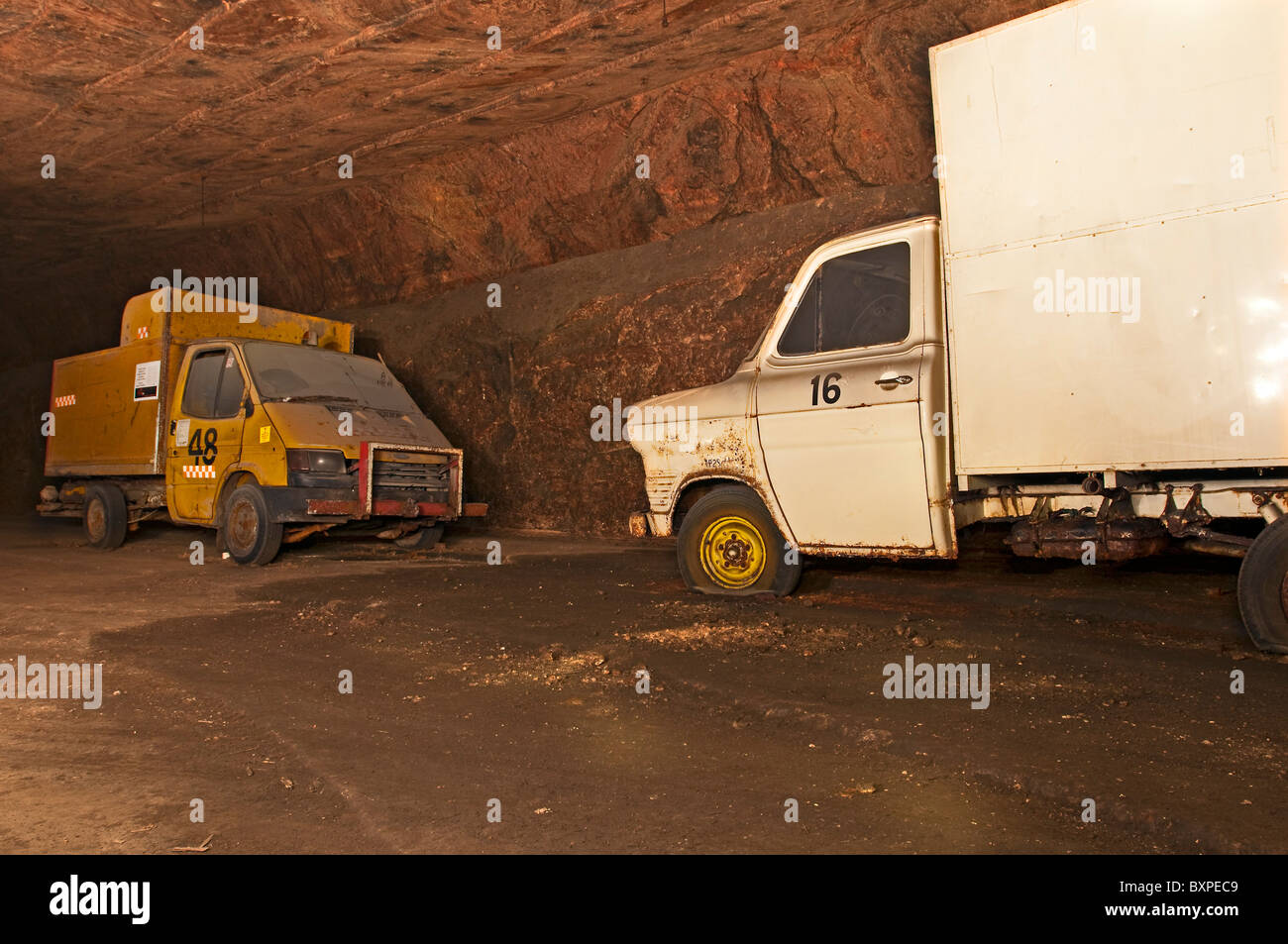 Salt Union MIne, Winsford, Cheshire, UK Stock Photo