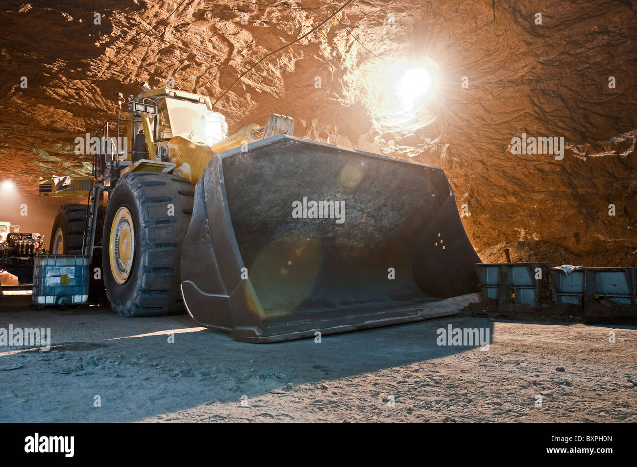 Salt Union MIne, Winsford, Cheshire, UK Stock Photo