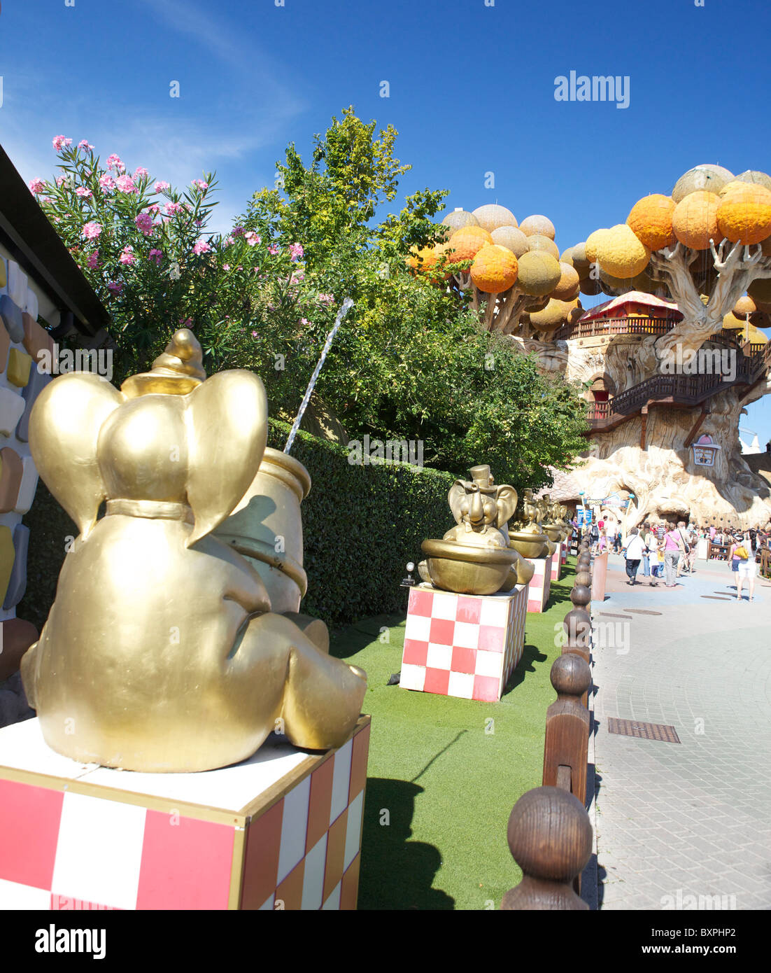 Gardaland Theme Park, Castelnuovo del Garda, Veneto, Italy Stock Photo