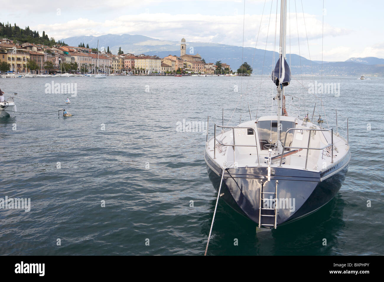 Salo, Lake Garda, Italy Stock Photo