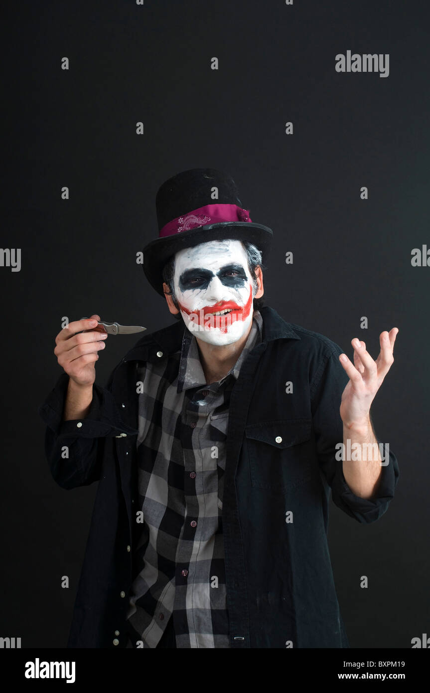 The Joker from Batman Stock Photo