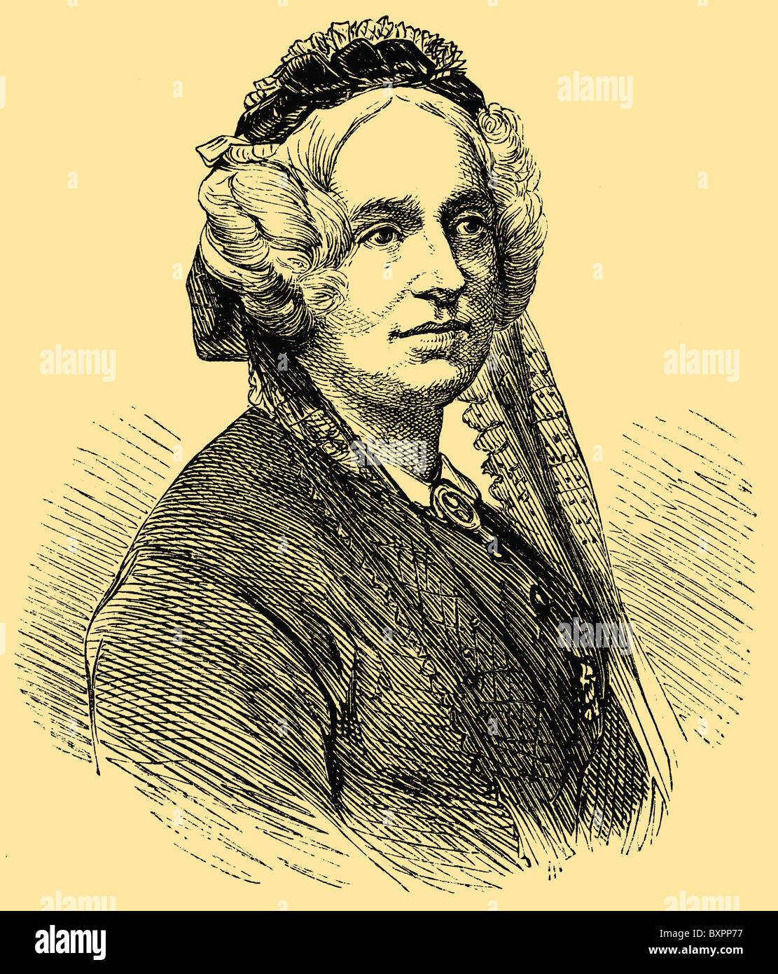 Fanny Lewald (1811– 1889), German Jewish author Stock Photo - Alamy