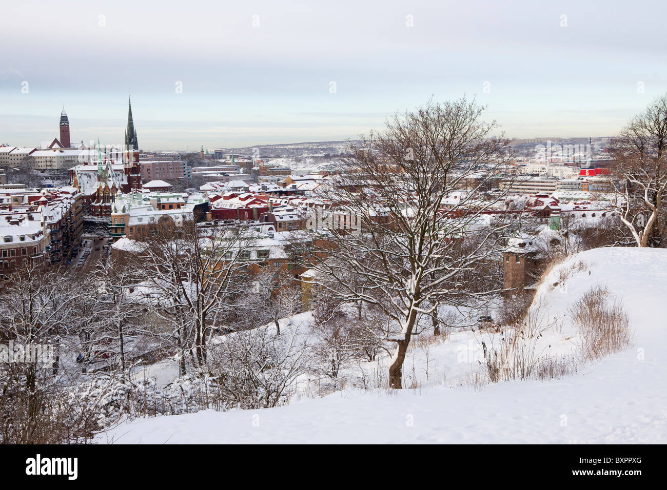 Winter in Gothenburg, Sweden Stock Photo - Alamy