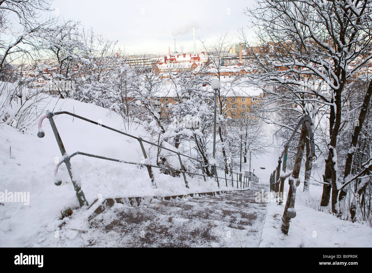 Winter in Gothenburg, Sweden Stock Photo - Alamy