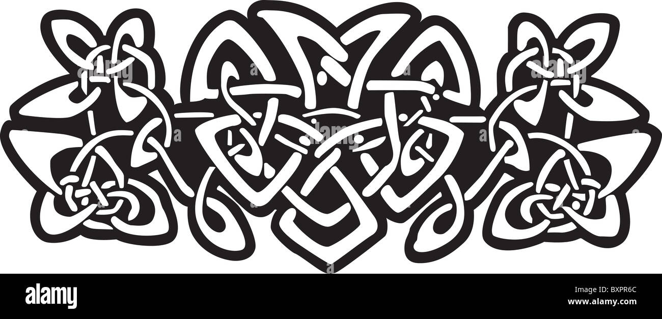 Viking Heart Stencil Celtic Love Symbol Decor Template 