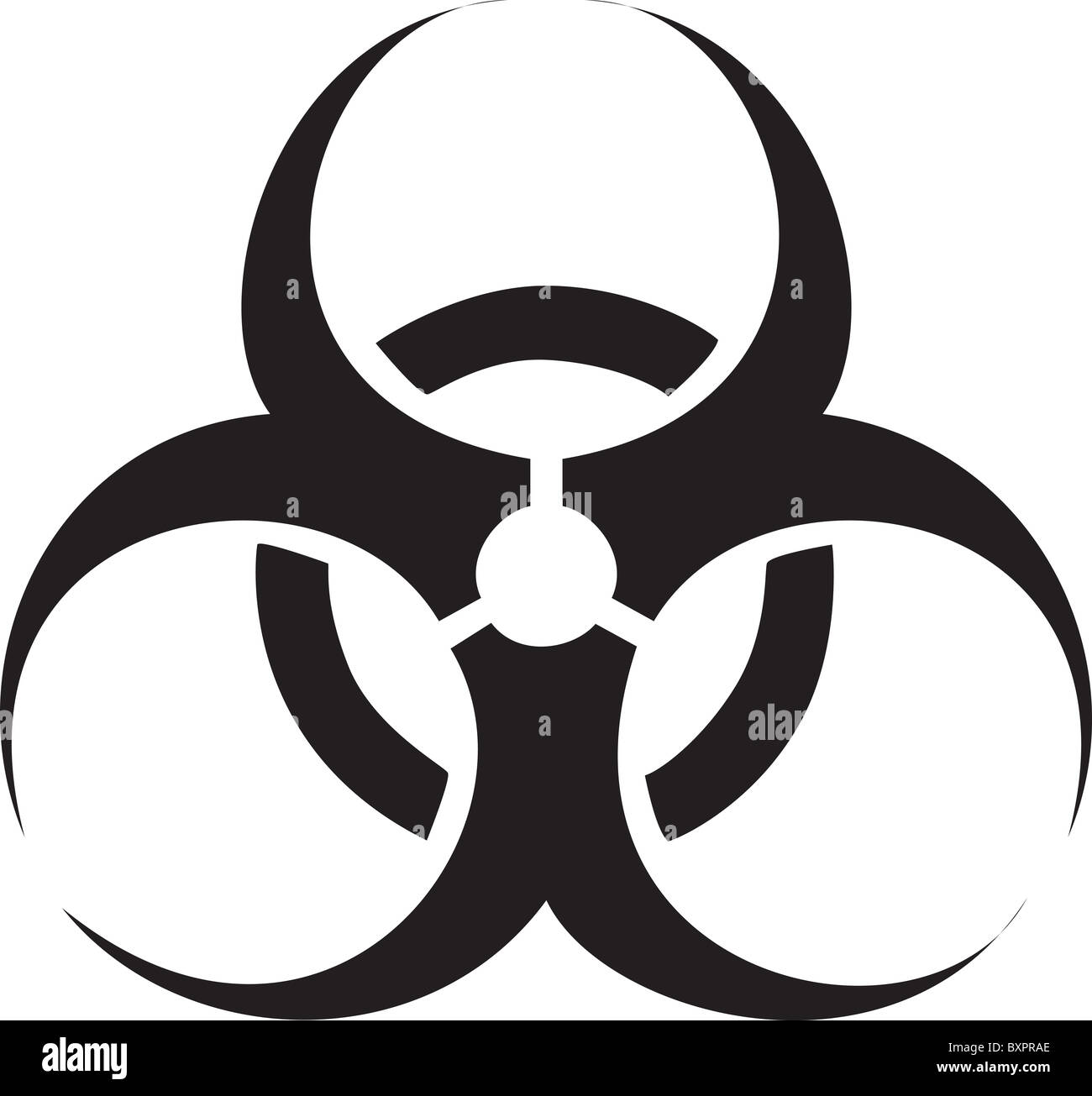Biohazard symbol computer illustration symbol Cut Out Stock Images ...