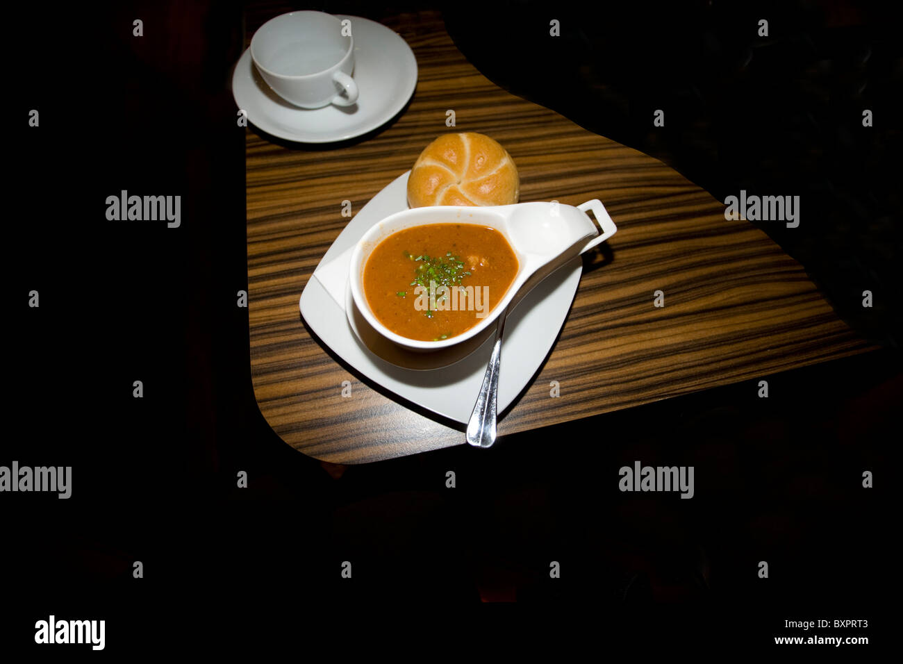 Hungarian Goulash soup Stock Photo