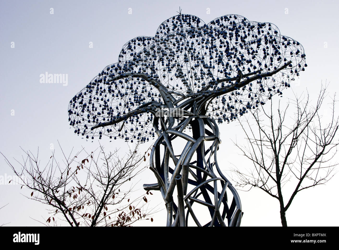 Singing Tree sculpture, Expo Park, Daejeon, South Korea Stock Photo