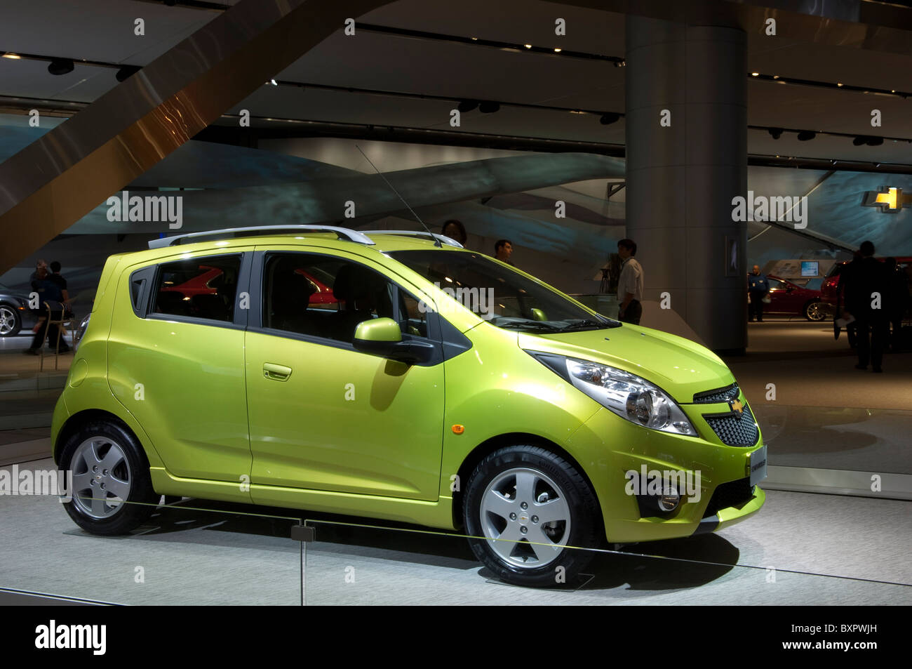 Chevrolet Spark at the 2010 North American International Auto Show in Detroit Stock Photo