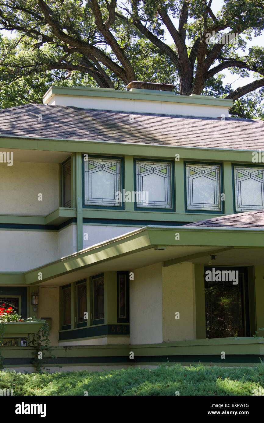 detail of J. Kibben Ingalls house by Frank Lloyd Wright, River Forest
