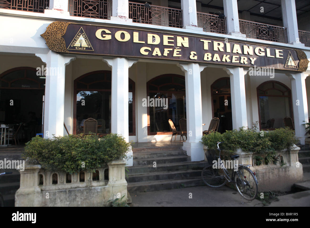 The Golden Triangle cafe and bakery the colonial town of Pyin U Lwin or