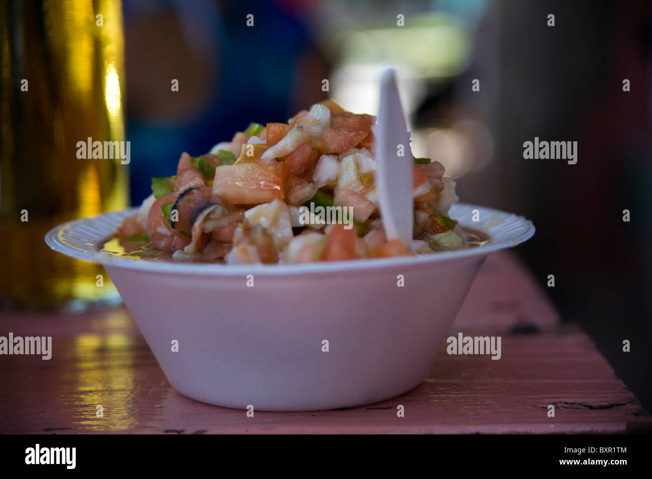 Conch Salad Stock Photo