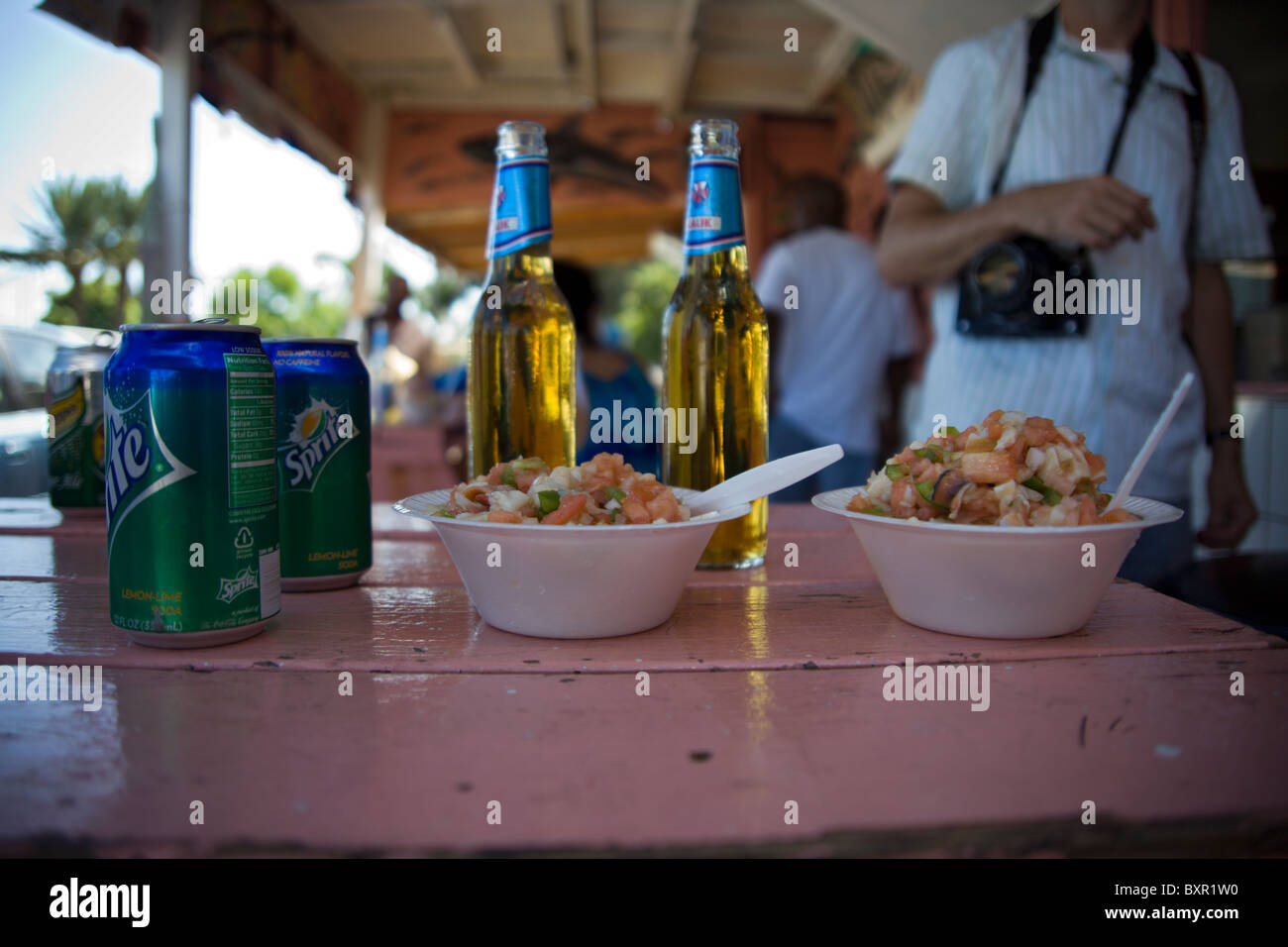 Conch Salad Stock Photo