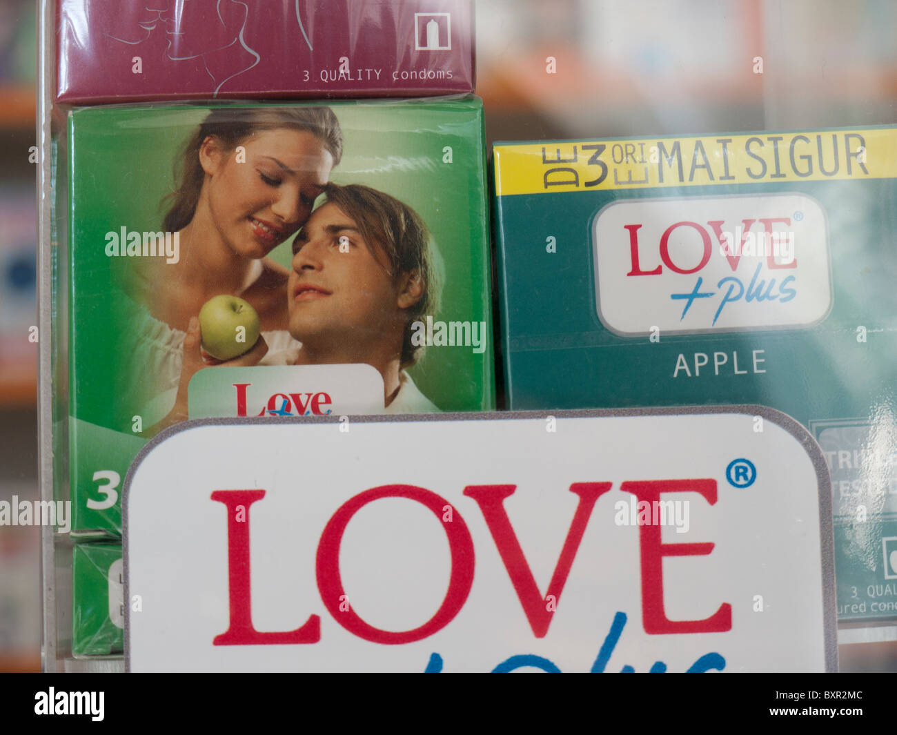 Condoms for sale Stock Photo Alamy