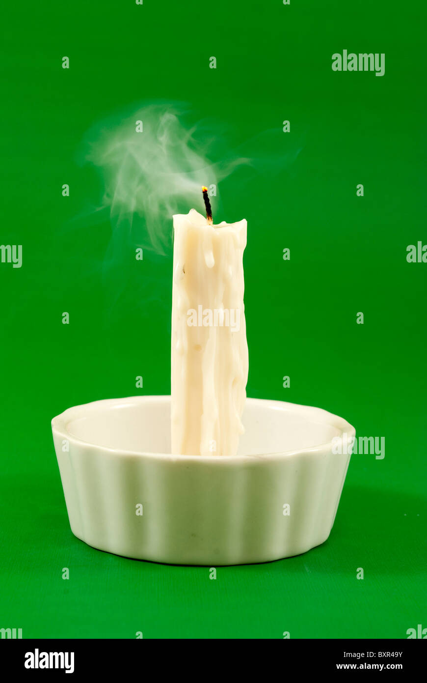 unlit candle Stock Photo 33699735 Alamy