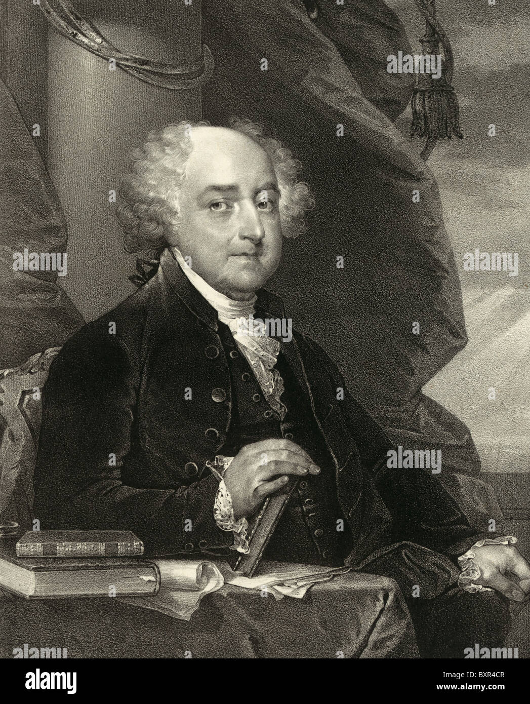 John Adams, President John Adams Stock Photo
