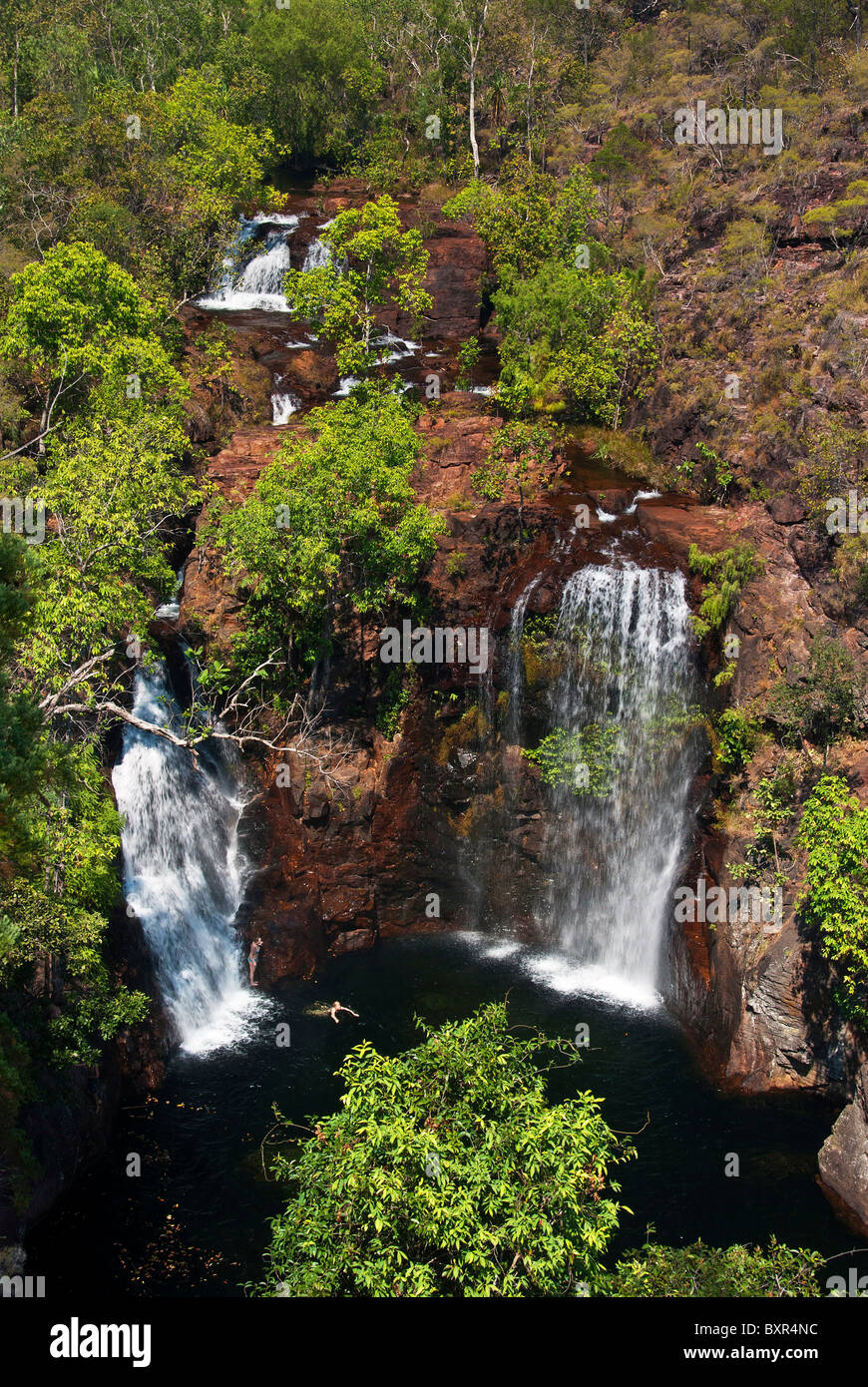 Australia waterfall Northern Territories Stock Photo