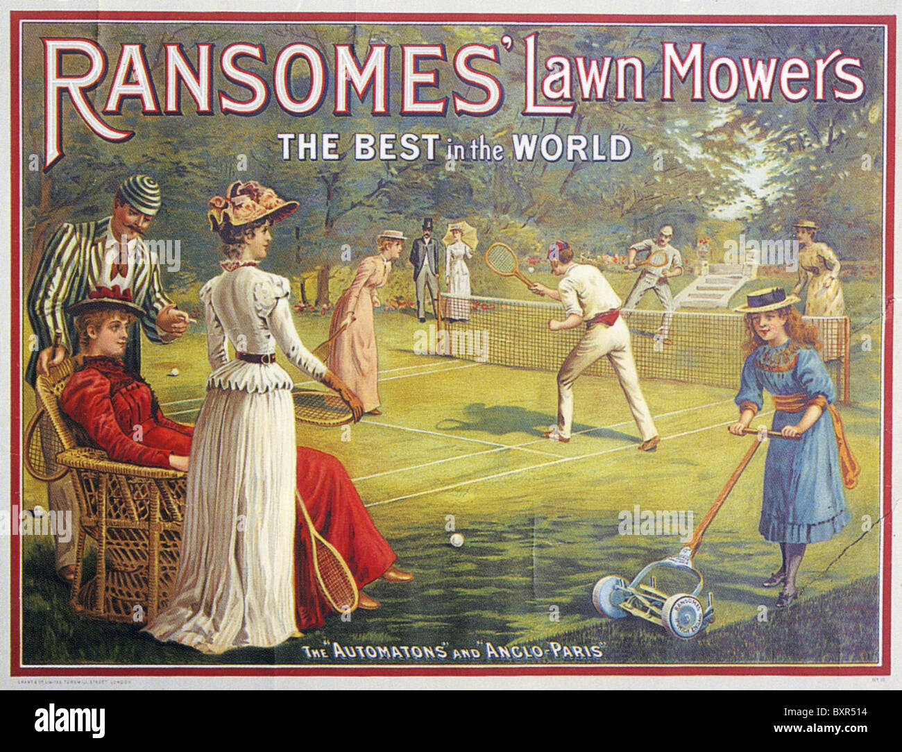 Vintage ransomes lawn mowers sale