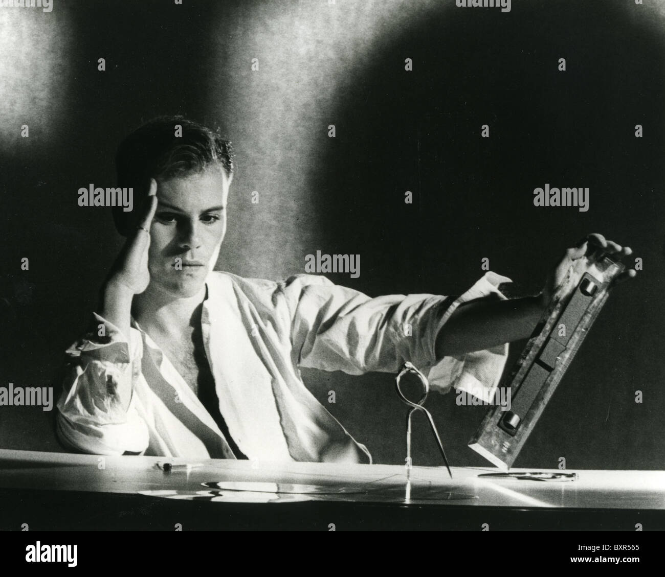 THOMAS DOLBY  Promotional photo of UK pop musician about 1982 Stock Photo