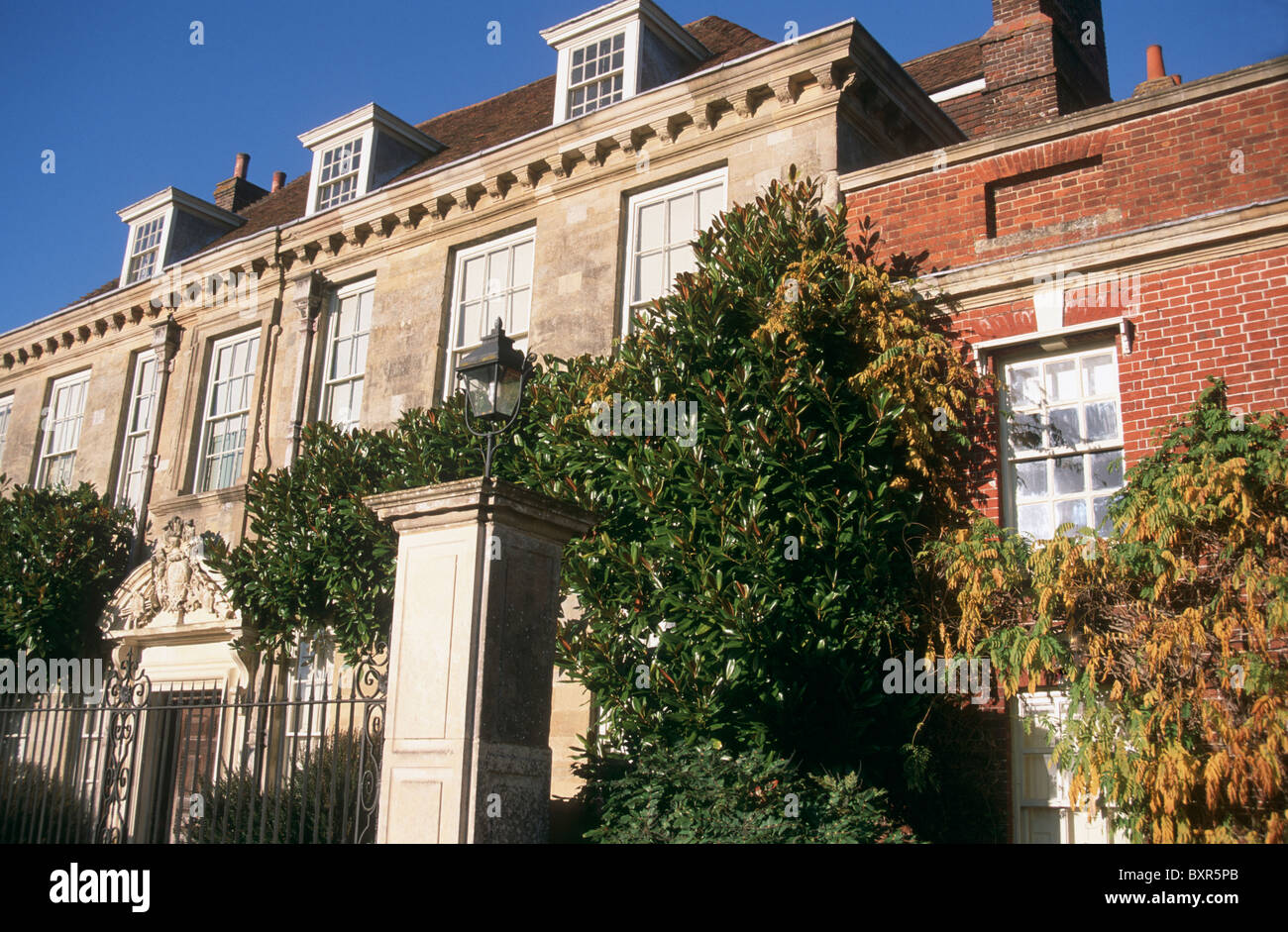 Mompesson House Salisbury Wiltshire England Stock Photo Alamy