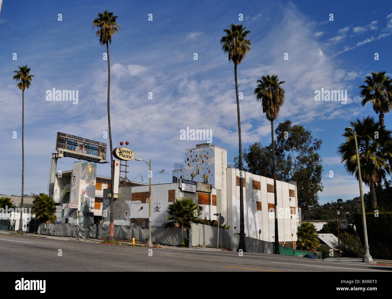 Sunset boulevard los angeles road hi-res stock photography and images -  Alamy