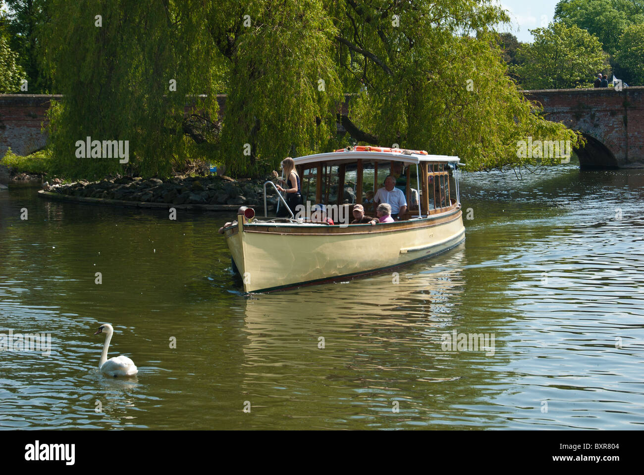 River Cruise at Stratford Upon Avon Stock Photo - Alamy