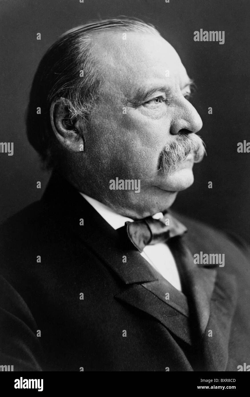 Grover Cleveland, President Grover Cleveland Stock Photo