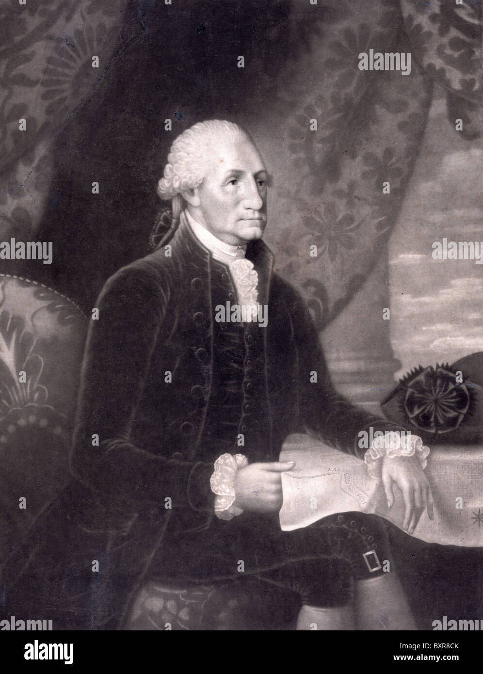 George Washington, President George Washington Stock Photo