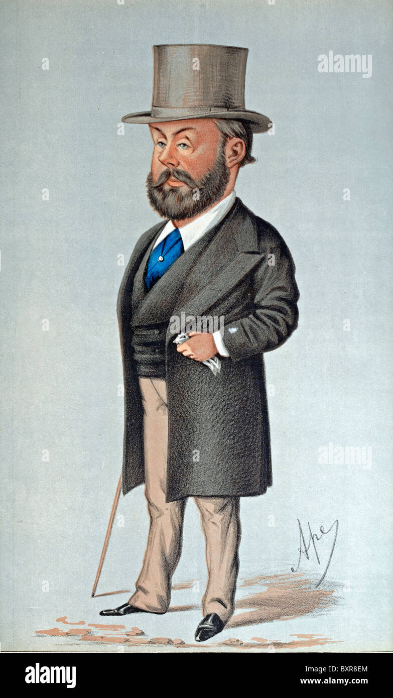 Full-length Portrait of Algernon Borthwick (1830-1908) British Journalist. and Editor of the Morning Post later the Daily Telegraph (1870 Engraving in Vanity Fair) Stock Photo