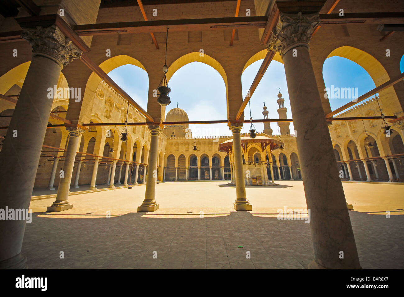 Mosque of al-mu´ayyad sheikh , Islamic Cairo, Egypt Stock Photo