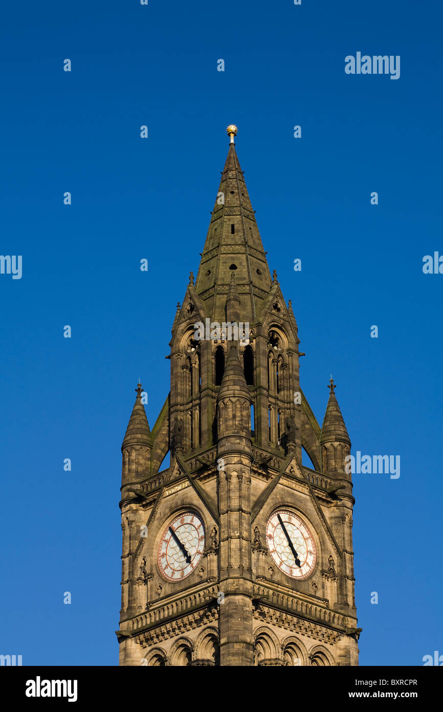 The Clock Tower Manchester Town Hall architect Alfred Waterhouse