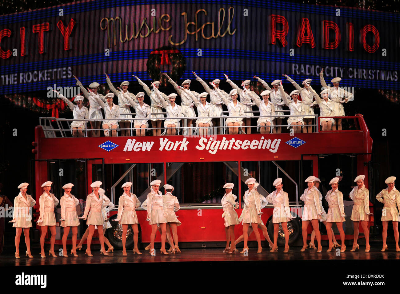 Radio City Rockettes High Resolution Stock Photography And Images Alamy