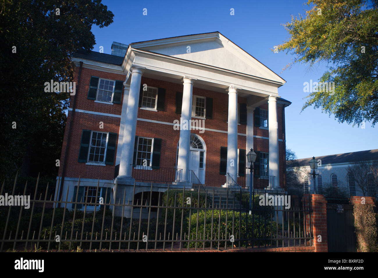 Exterior of DeBruhl-Marshall House, Columbia, South Carolina, United States of America Stock Photo