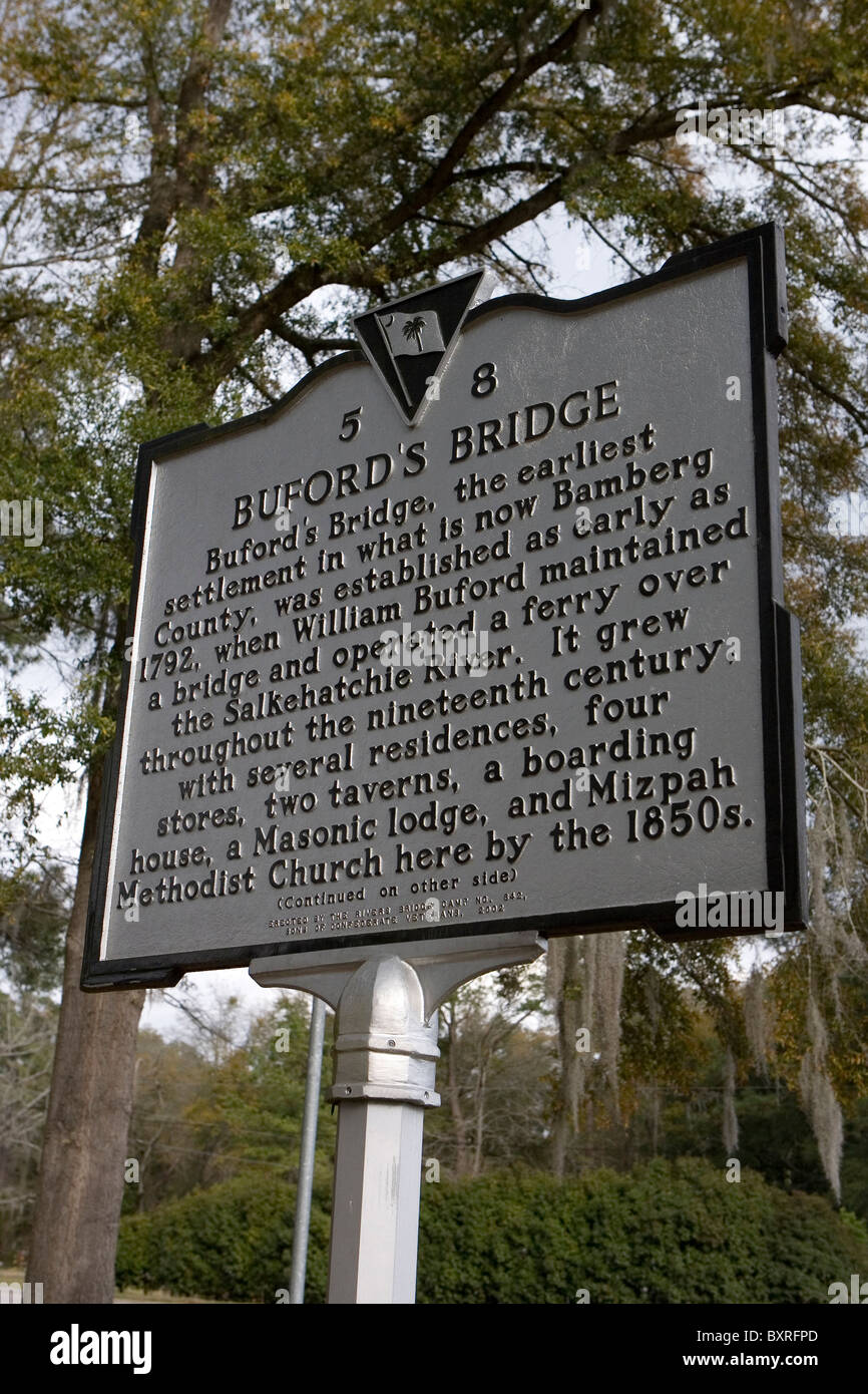 BUFORD'S BRIDGE Buford’s Bridge, the earliest settlement in what is now