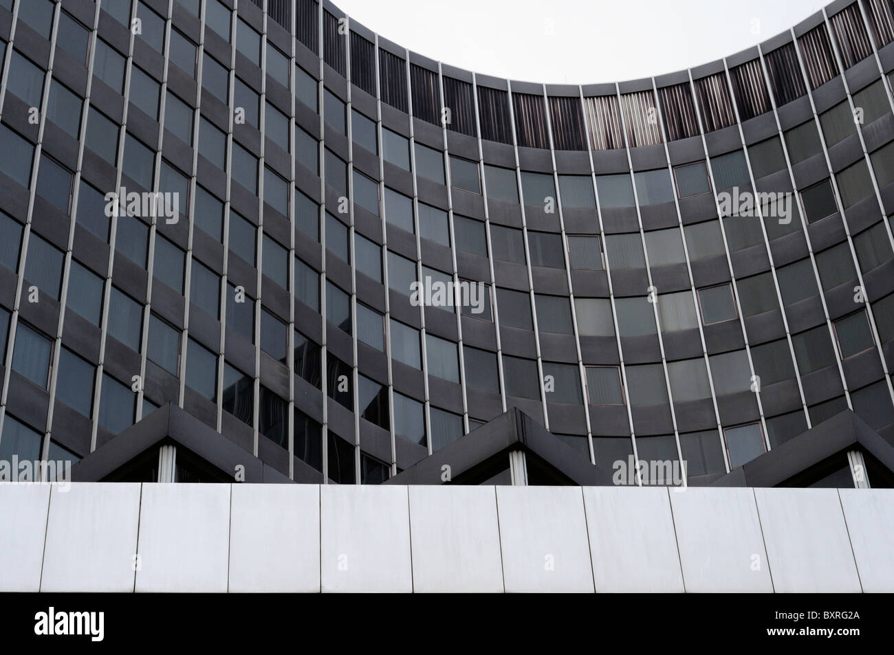 Modern office building in Brussels. Stock Photo