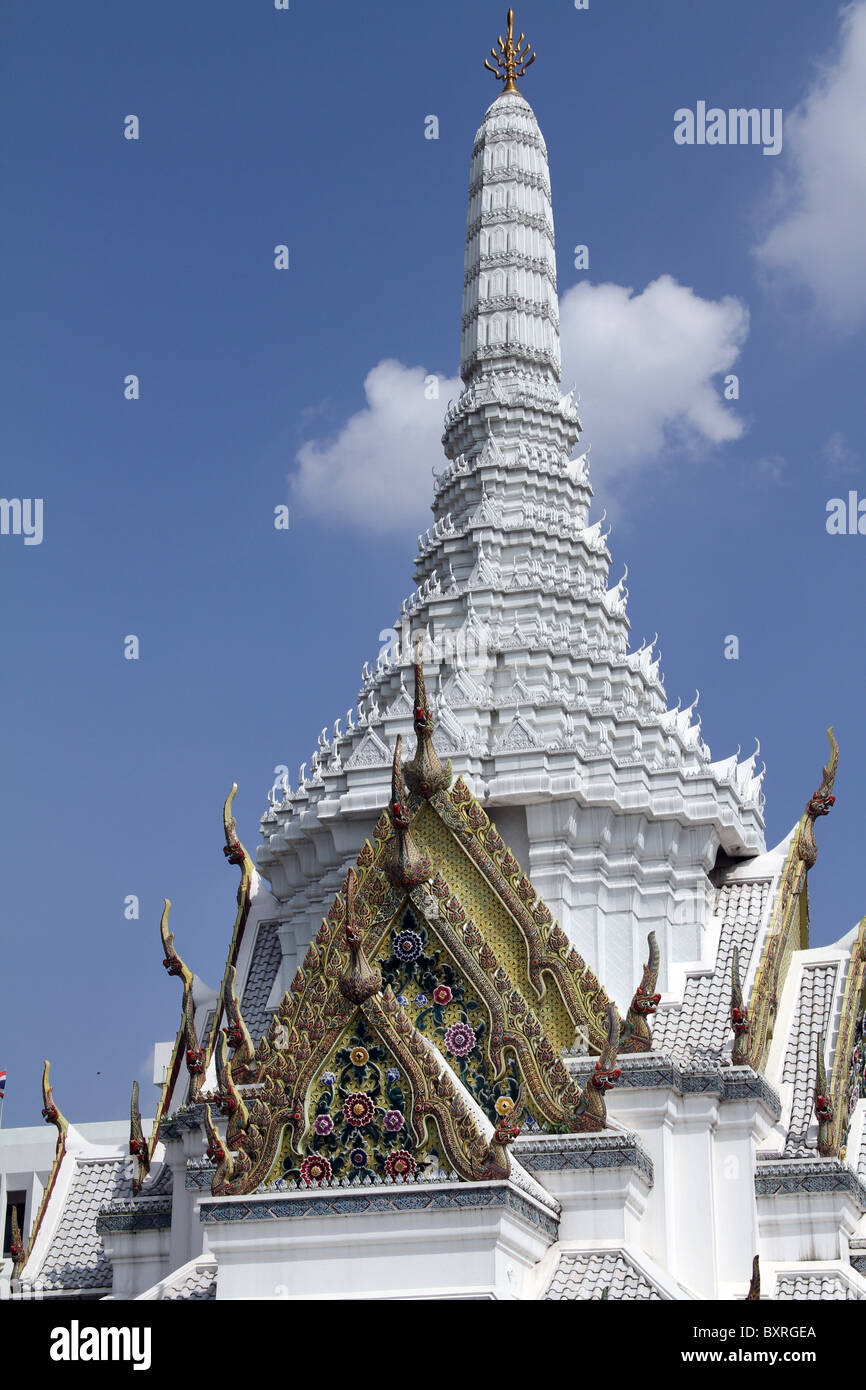 Bangkok City Pillar Shrine, Lak Muang, Bangkok, Thailand Stock Photo