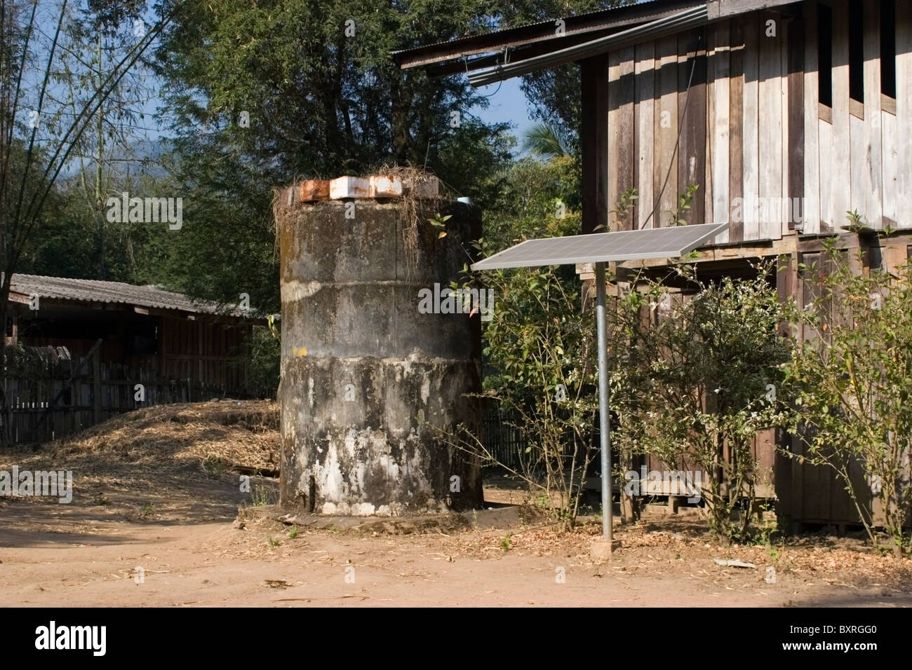 A new solar panel is providing ethnic Karan subsistence farmers with ...